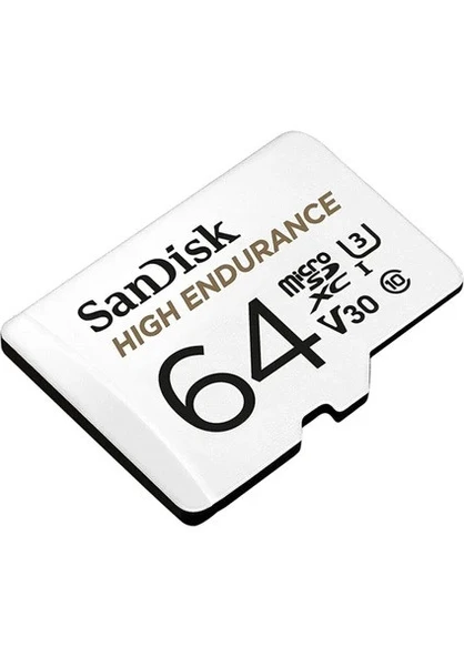 Sandisk High Endurance 64GB SDSQQNR-064G-GN6IA Micro Sdxc 100/40MB/S C10 V30 Hafıza Kartı ürün görseli 1