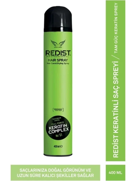 Redist Saç Spreyi Keratin 400 ml ürün görseli 1