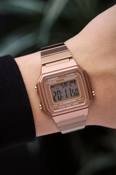 Casio Retro B650WC-5ADF Erkek Kol Saati - Resim 2