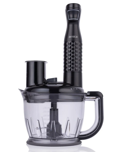 Arnica GH21481 Diamond Blender Rendeli Set - Siyah ürün görseli 1