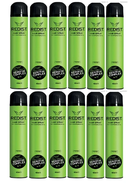 Redist Saç Spreyi Keratin 400 ml X 12 Adet ürün görseli 1