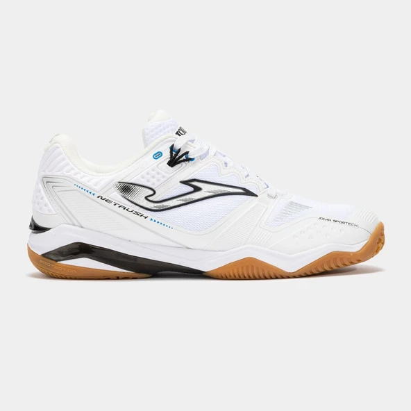 Joma BNETW2502 Netrush Erkek Beyaz Badminton Ayakkabısı ürün görseli 1