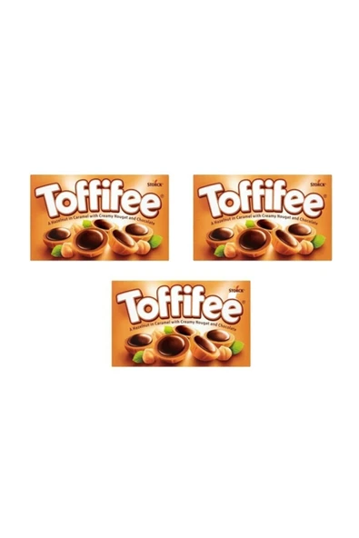 Toffifee Fındıklı Karamelli Çikolata 125 Gr ( 3 Adet ) ürün görseli 1