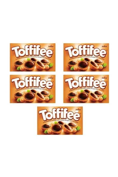 Toffifee Fındıklı Karamelli Çikolata 125 Gr ( 5 Adet ) ürün görseli 1