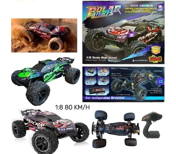 Uzaktan Kumandalı Yüksek Hızlı Monster Truck ürün görseli 1