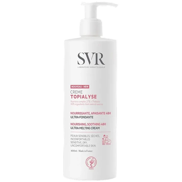 SVR Topialyse Baume Protect + Kuru ve Atopiye Eğilimli Ciltler için Yatıştırıcı ve Onarıcı Krem 400 ml ürün görseli 1