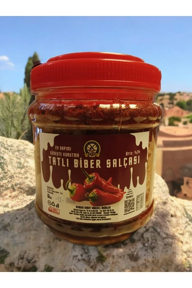 1 kg Ev Yapımı Tatlı Biber Salçası ürün görseli 1