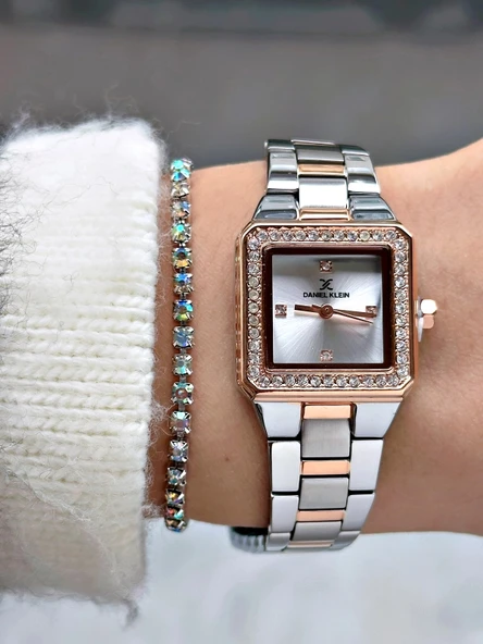 Daniel Klein Premium Kadın Kol Saati 24 mm - Resim 5