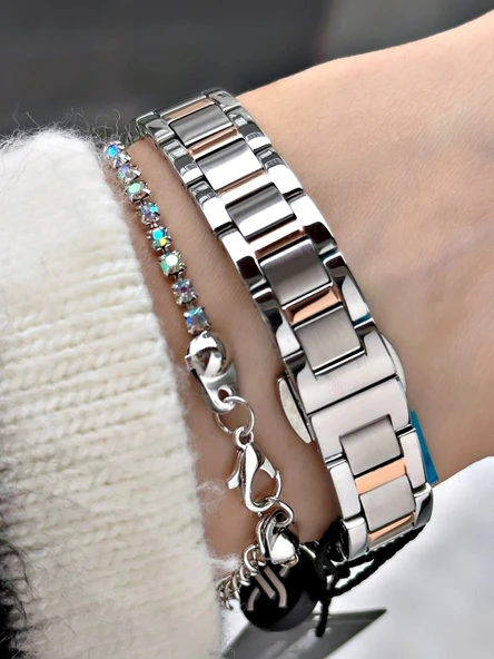 Daniel Klein Premium Kadın Kol Saati 24 mm - Resim 4