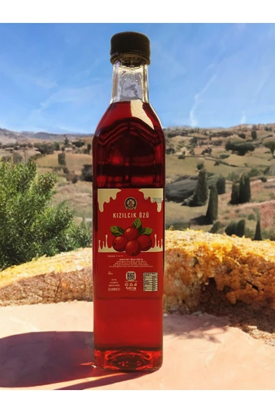 350 ml Doğal Kızılcık Özü ürün görseli 1