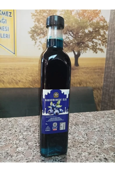 750 ml Doğal Yabanmersini Özü (MAVİYEMİŞ) ürün görseli 1