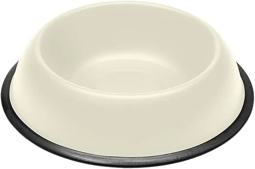 Ferplast Mira 80 Çelik Mama Kabı - Beyaz (2,5Lt) ürün görseli 1