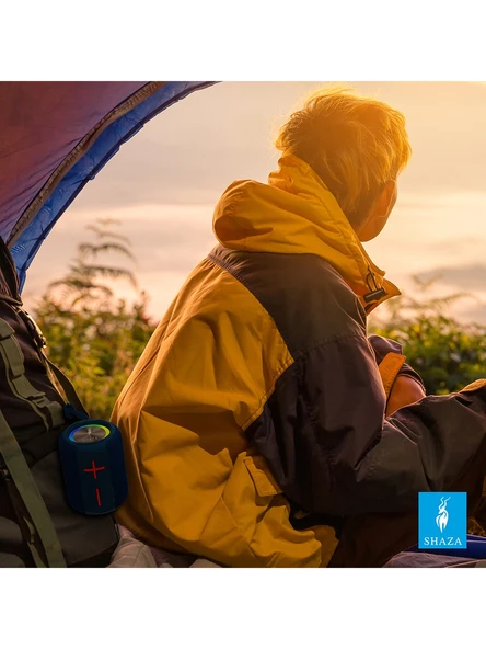 SHAZA Taşınabilir Bluetooth Hoparlör IPX6 Suya Dayanıklı - 8W Ses Çıkışı Mavi ürün görseli 1