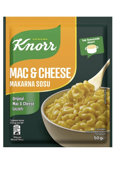 Knorr Mac & Cheese Makarna Sosu 50 gr ürün görseli 1
