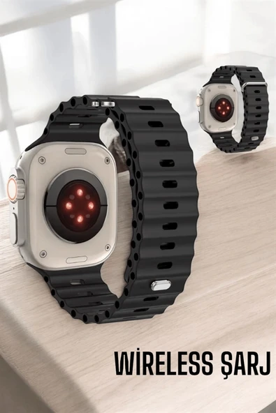 45 MM Gri Kasa Ultra Akıllı Saat Sesli Görüşme, Sağlık Takibi, Suya Dayanıklı P203234S2491 ürün görseli 1