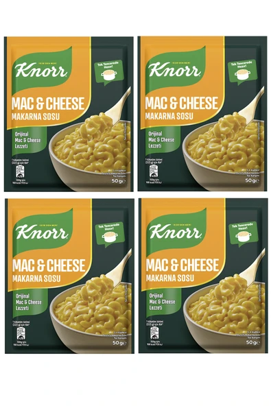 Knorr Mac & Cheese Makarna Sosu 50 gr x 4 Adet ürün görseli 1