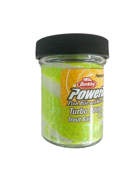 Berkley Power Bait Turbo Dough Glow-Chrt-White ürün görseli 1