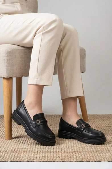 Wanetti 03432 Kadın Ortopedik Günlük Loafer Ayakkabı ürün görseli 1