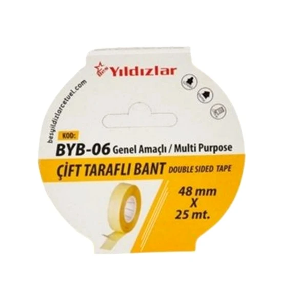 Yıldızlar Çift Taraflı Bant 45mmX25m ürün görseli 1