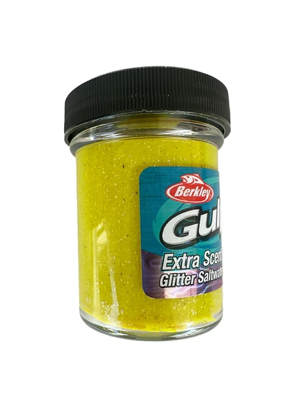 Berkley Gulp Sinking Saltwater Hamur – Balık Yağı - Yellow ürün görseli 1