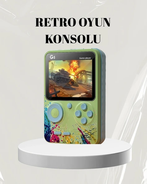 3 İnç Renkli Ekranlı Taşınabilir El Konsolu – G5 Modeli P203574S7430 ürün görseli 1