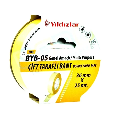 Yıldızlar Çift Taraflı Bant 36mmX25m ürün görseli 1