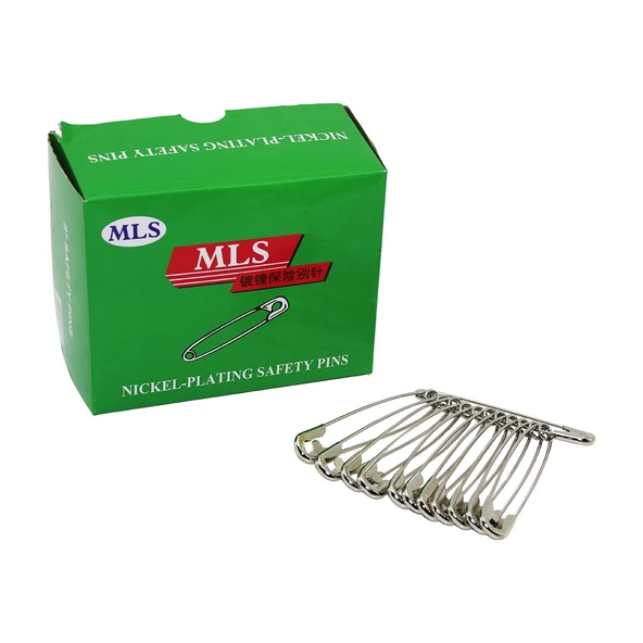 GÜMÜŞ  NO-8 ÇENGELLİ İĞNE 12PCS X 12Lİ =144 PCS=PAKET (5433) ürün görseli 1