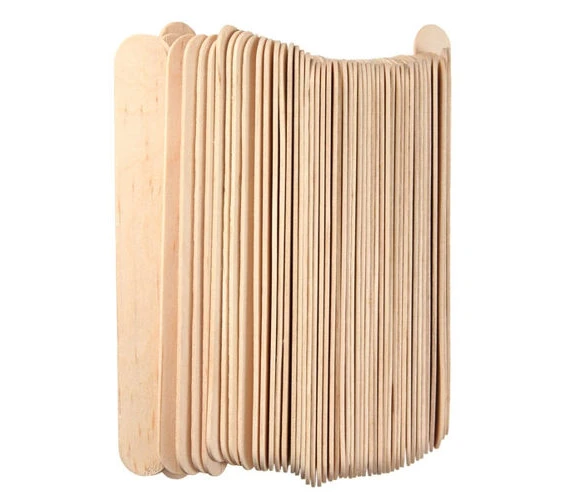 Naturel Renksiz Dil Çubuğu Geniş 50 li - 3 paket ürün görseli 1