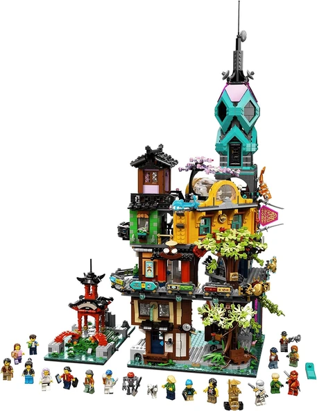 Lego 71741 Ninjago City Gardens - Resim 2