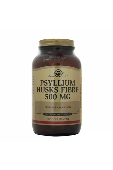 SOLGAR PSYLLIUM HUSKS FIBRE 200 CAP ürün görseli 1