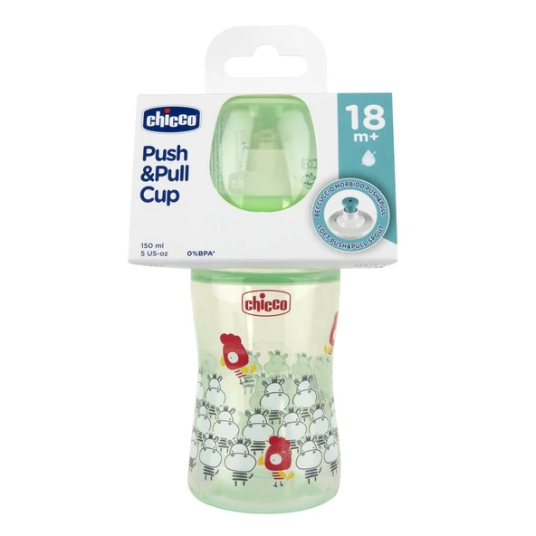 Chicco Push & Pull Bardak 18 Ay+ 150 ml ürün görseli 1