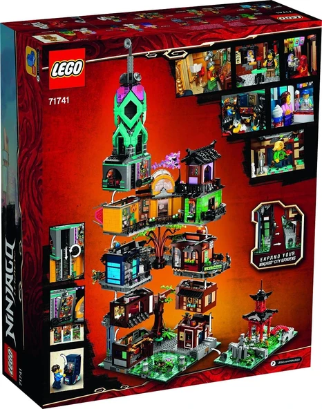 Lego 71741 Ninjago City Gardens ürün görseli 1
