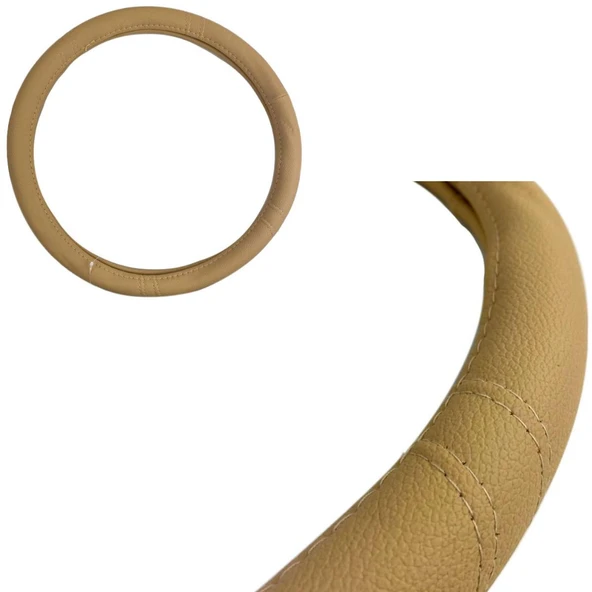 Space Bej 38cm Direksiyon Kılıfı - Resim 2