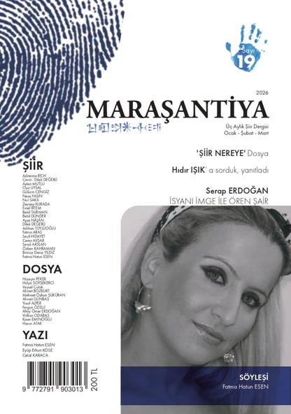 Maraşantiya Dergi 19.Sayı Ocak-Şubat-Mart 2026 ürün görseli 1
