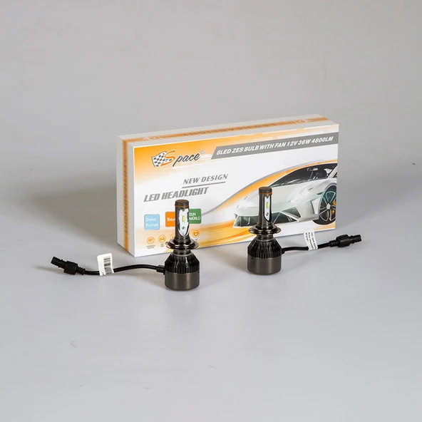 Space Led Far Ampulü Beyaz H9005 36W 4800LM 12V / LAAM805 ürün görseli 1