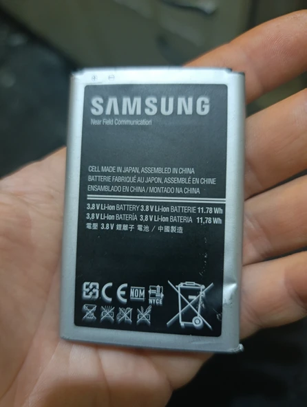 Samsung Galaxy N7500 Note 3 Neo Uyumlu Samsung EB-BN750BBE 3100 MAh Batarya defolu orjinal ürün görseli 1