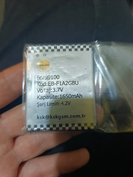 Samsung Galaxy S2 Batarya Samsung İ9100 Batarya Eb-F1a2gbu Uyumlu Batarya defolu ürün görseli 1