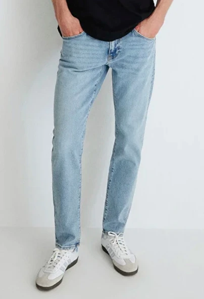 Mavi M00422A1496 Jake Lt Blue Vintage Mavi Jean Pantolon Erkek Kot Pantolon ürün görseli 1