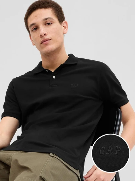 Gap Logo Pike Polo Yaka T-Shirt 5863060 Kısa Kol Tişört Erkek T-Shirt ürün görseli 1