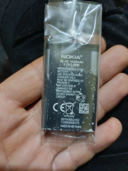 Nokia BL-5C Batarya ikinci el sağlam ürün görseli 1