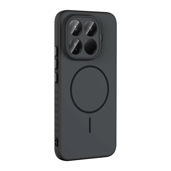 Gpack Xiaomi 15T Pro uyumlu Kılıf Tea Araç Tutucu ve M-Safe Şarj Özellikli Silikon ürün görseli 1