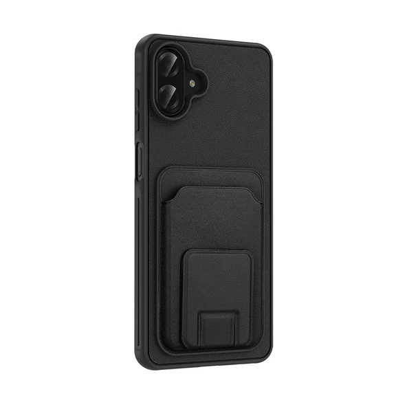 Gpack Samsung Galaxy A07 uyumlu Kılıf Bikart Kartlıklı Standlı TPU ürün görseli 1