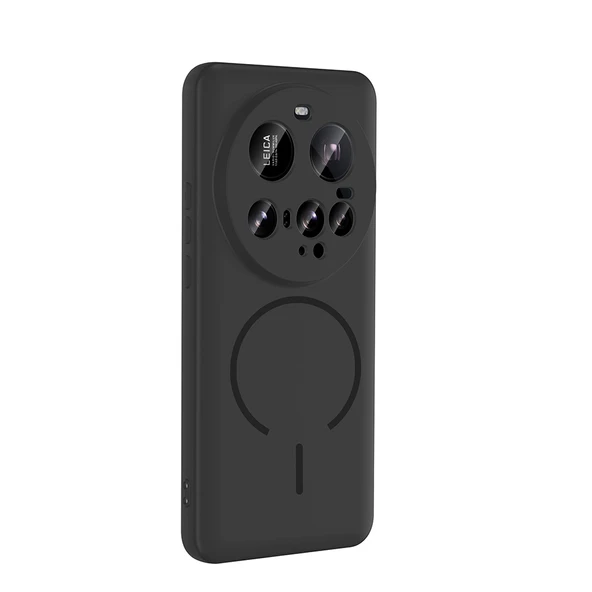 Gpack Xiaomi 15 Ultra uyumlu Kılıf Meta Araç Tutucu ve M-Safe Şarj Özellikli Silikon ürün görseli 1