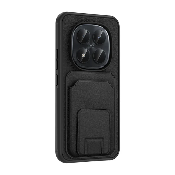 Gpack Xiaomi Redmi Note 15 Pro 4G uyumlu Kılıf Bikart Kartlıklı Standlı TPU ürün görseli 1