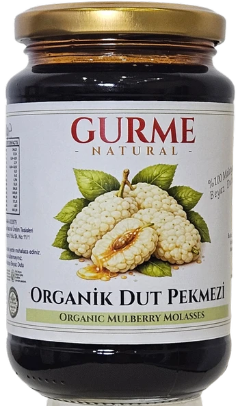 Gurme Natural 370 Ml Organik Dut Pekmezi ürün görseli 1