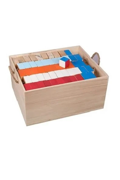 kayasan kids Renkli Dev Jenga - Resim 4