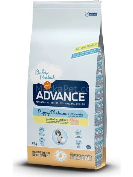 Advance Puppy Protect Tavuklu Orta Irk Yavru Köpek Maması 12 Kg ürün görseli 1