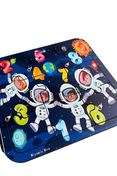 kayasan kids Uzay Puzzle - Resim 3