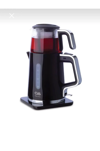 Cvs Dn 1541 Tea Me Deluxe Çay Makinesi Siyah ürün görseli 1