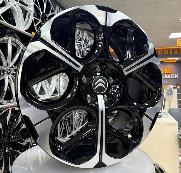 Citroen ORJ. 8.0X19 5X114.3 ET43 65.1 Black Diamond Jant ürün görseli 1